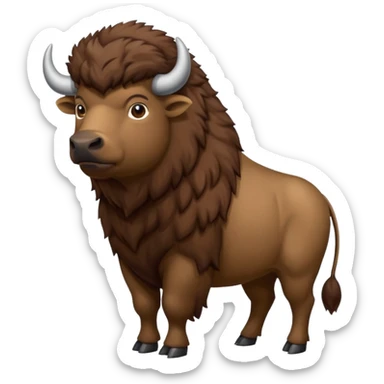Howard University Bison sticker