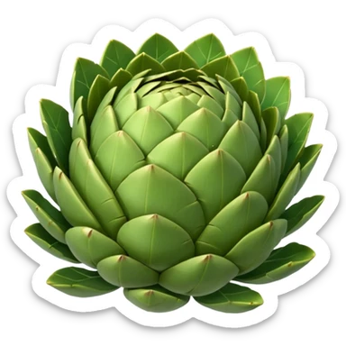 artichoke tight scales sticker