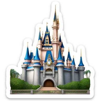 Walt Disney World magic Kingdom castle  sticker