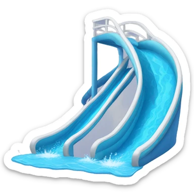 water slide sticker