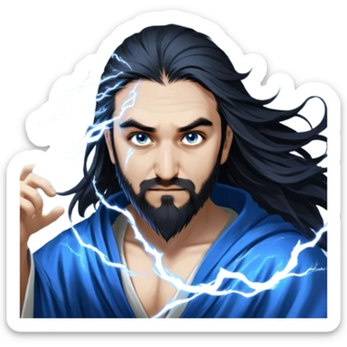 Storm Wizard sticker