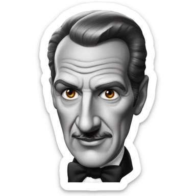 Vincent Price sticker
