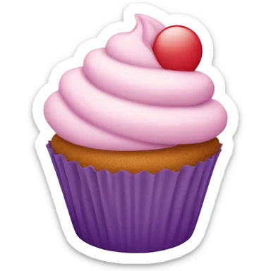 Cupcake sticker
