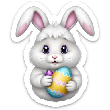 Easter sticker