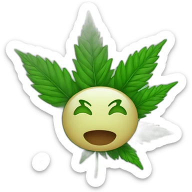 Cannabis sticker
