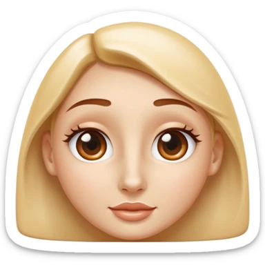 nose emoji with strong glossy highlights, bright shine on the top and sides, polished 3D look, smooth shading, simple rounded shape, high emphasis

 sticker