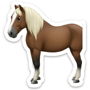 horses and email computer sticker