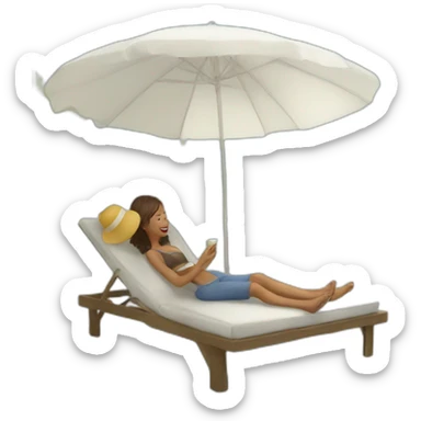 Summer day sticker