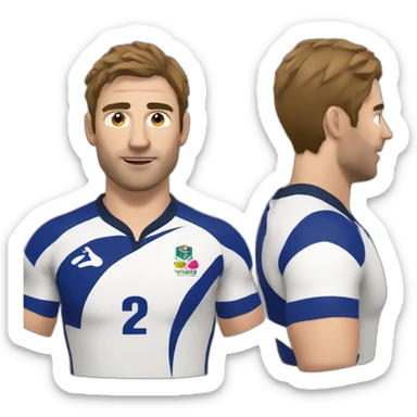 Antoine_dupont_joueur de rugby sticker
