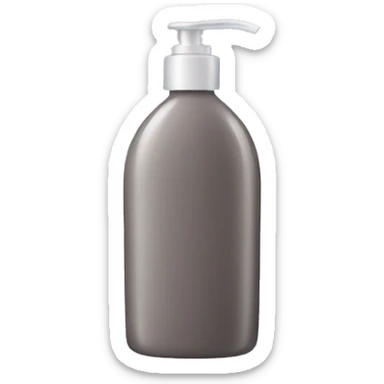 Shampoo sticker