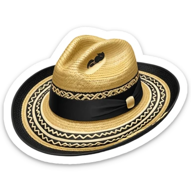 Colombian Sombrero Voltiao sticker