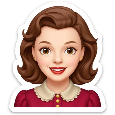 Judy Garland sticker
