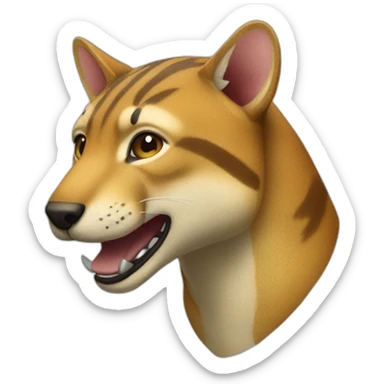 thylacine colossal sticker