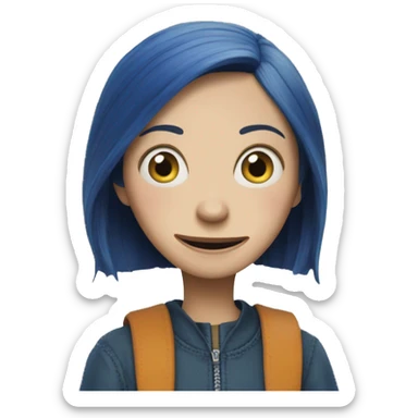 Coraline y la puerta secreta  sticker