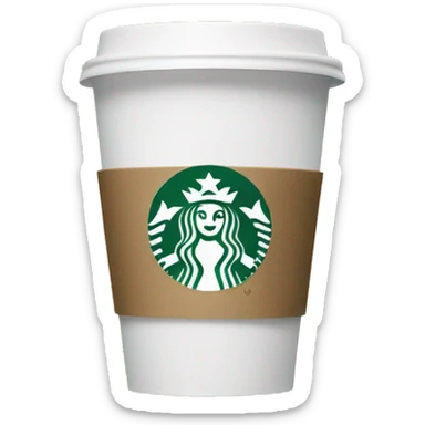 starbucks coffee cup sticker
