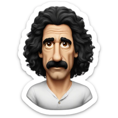 frank zappa sticker