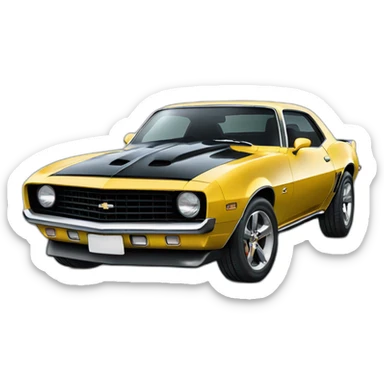 Chevrolet camaro sticker