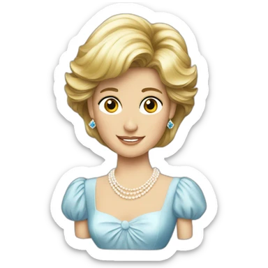Princess Diana  sticker