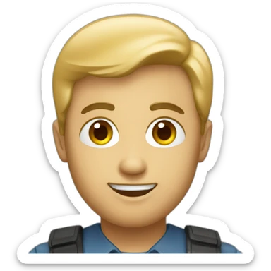 un recruteur sticker