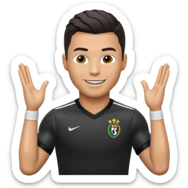 Cree moi un emoji Cristiano Ronaldo  sticker