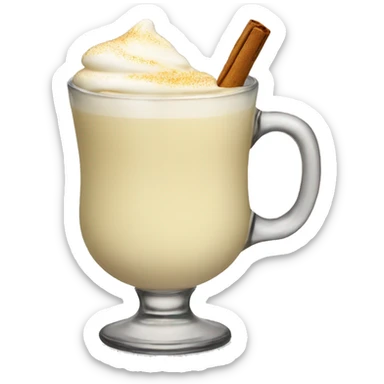 Eggnog sticker