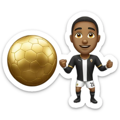 Rami avec le ballon d'or sticker