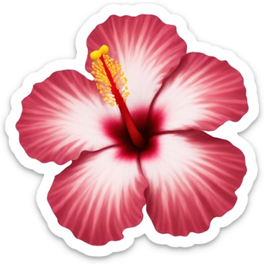 hibiscus  sticker
