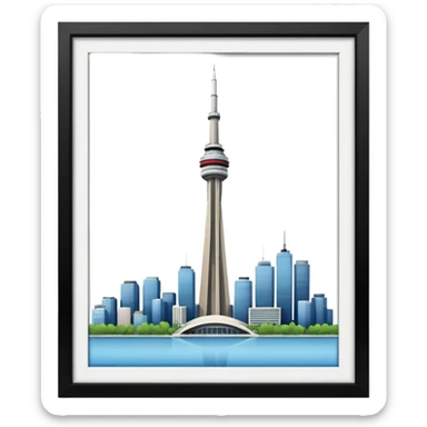 cn tower sticker