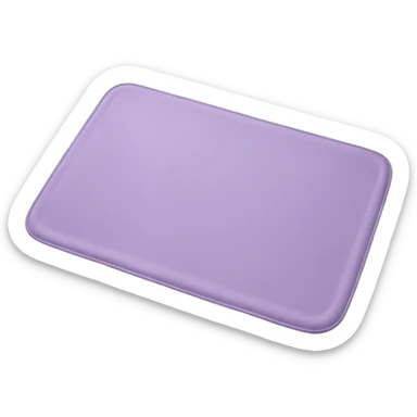 Bath mat plain,no pictures, no emojies,lilac colour sticker