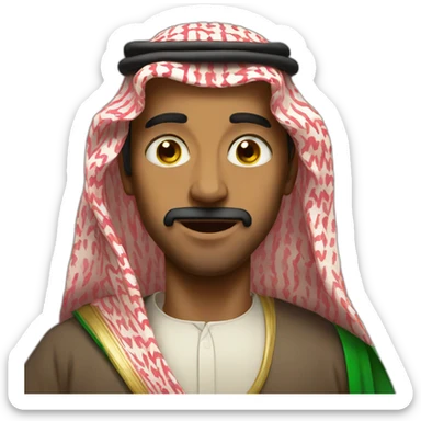 Saudi sticker