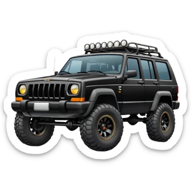 jeep cherokee xj sticker