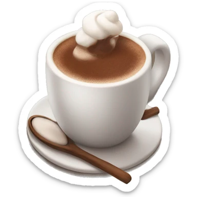 hot coco sticker