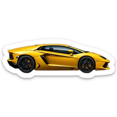 Lamborghini Aventador  sticker