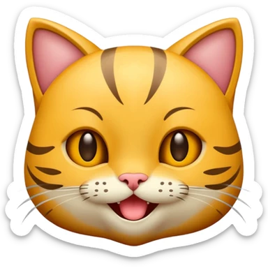 gatito feliz sticker