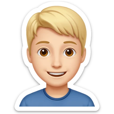 estudiante feliz  sticker