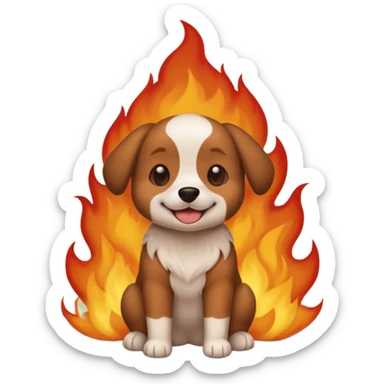 Meme this is fine sticker