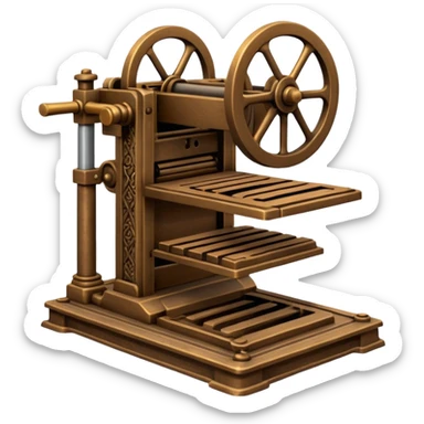 Ancient Tools + Printing Revolution sticker