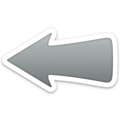 esquerda seta sticker