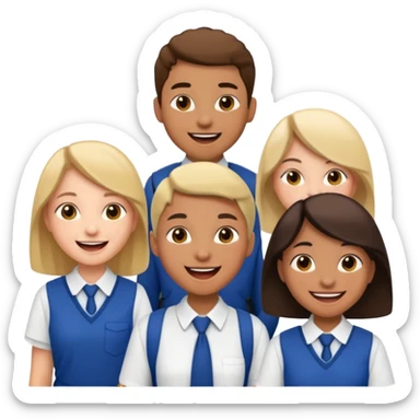 School uniforms sticker