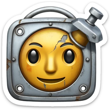 Un fer a repasser  sticker