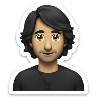 zemmour en noir sticker