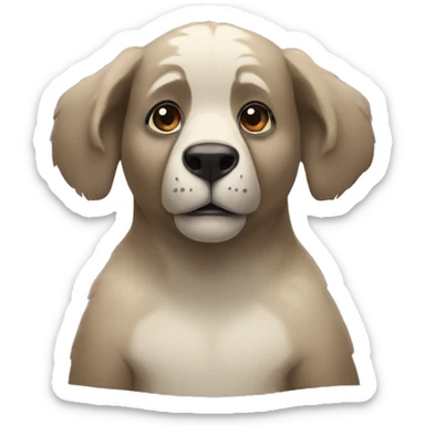 Coala malhando sticker