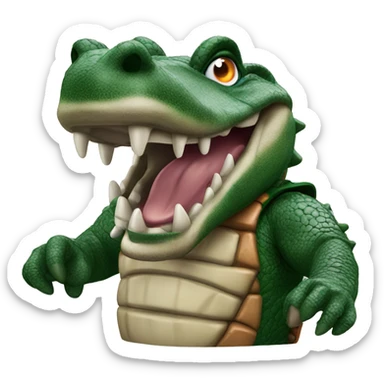 Florida Gator Mascot  sticker