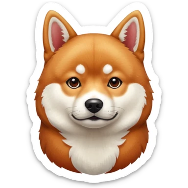 Sinsi köpek sticker