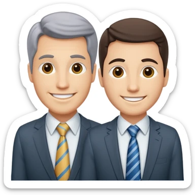 Duas Testemunha de jeová pregando  sticker