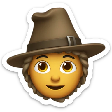 thanksgiving pilgrim sticker