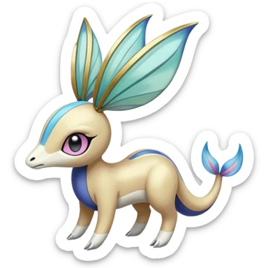 Meloetta-Palkia-Cresselia-Azelf-Pokémon-Fakémon-creature sticker