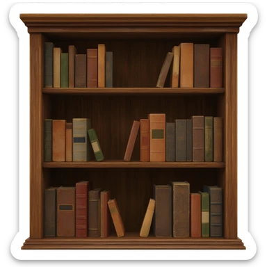 bookshelf sticker