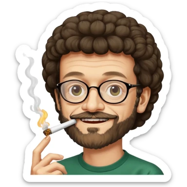 terence mckenna cannabis sticker