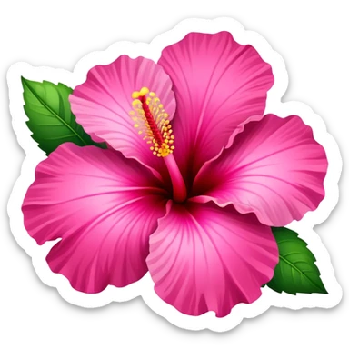 hibiscus  sticker